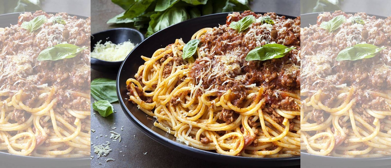 Spaghetti med kødsauce